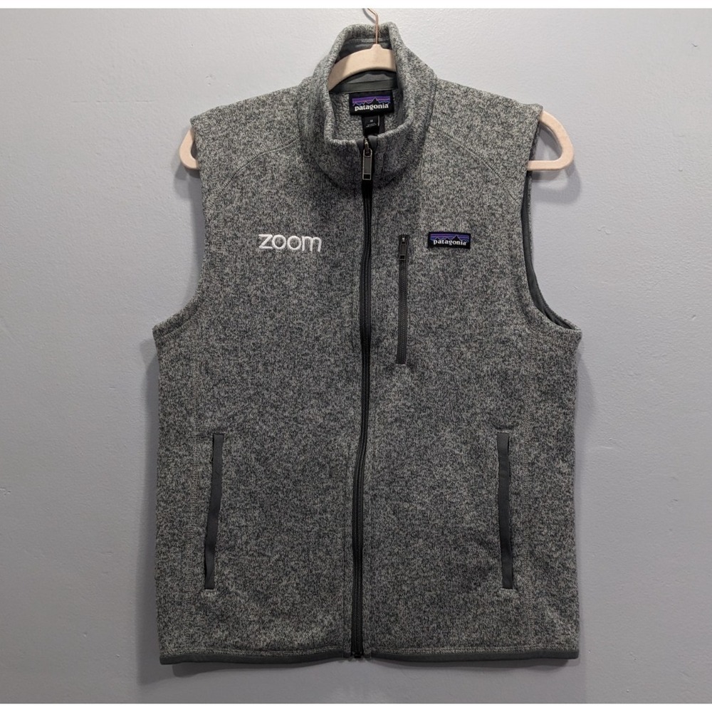 Patagonia Better Sweater Fleece Vest Gorpcore Outdoor Jacket Heather Gray Men M